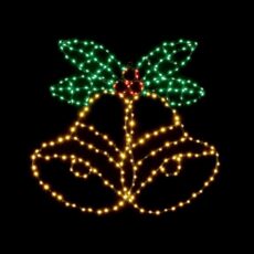 5053844447000 1 Flexibrights 56cm Flashing Bells Holly Christmas Decoration.jpg